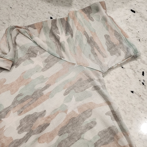 Lucky Brand Camouflage & Stars T-shirt Dress - Picture 11 of 12